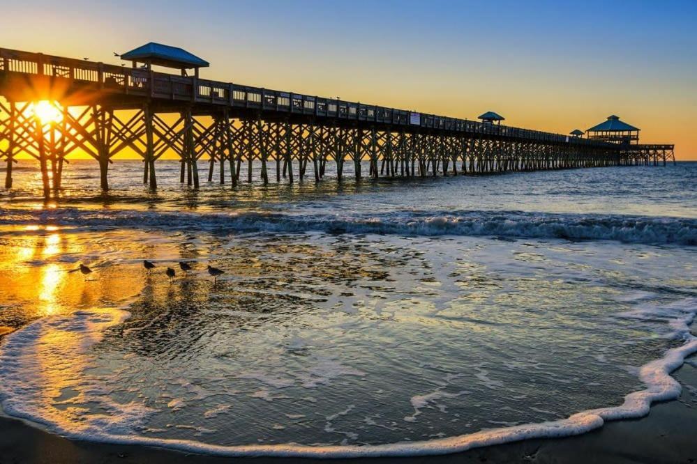 The Folly Feeling 1 Block To Beach Folly Beach Exterior foto